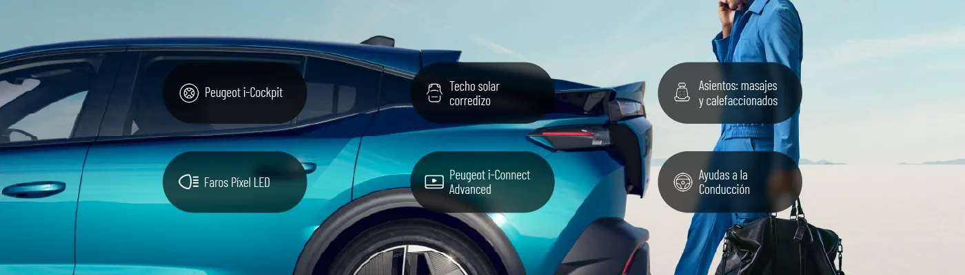 Peugeot 408 GT - Items de equipamiento