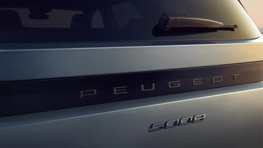 Peugeot 5008 - Vista trasera